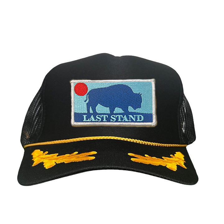 Last Stand Bison Sunset / Hats / 071 / MM