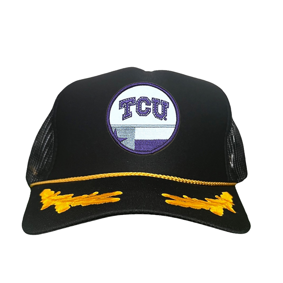 TCU Logo w/h State Flag / Hats / TCU034 /  247 / MM