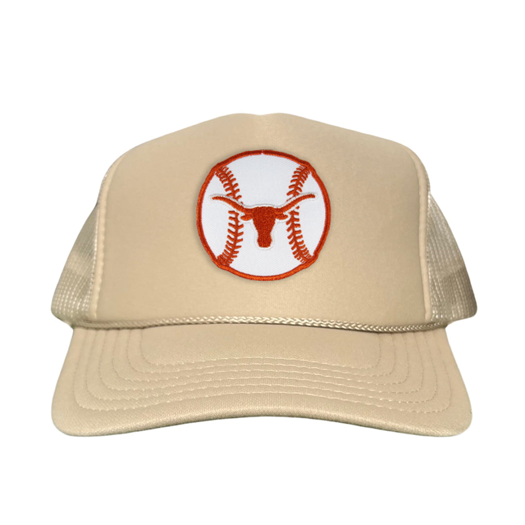 Texas Longhorns Baseball Longhorn Patch / Hats / 014 /  CT