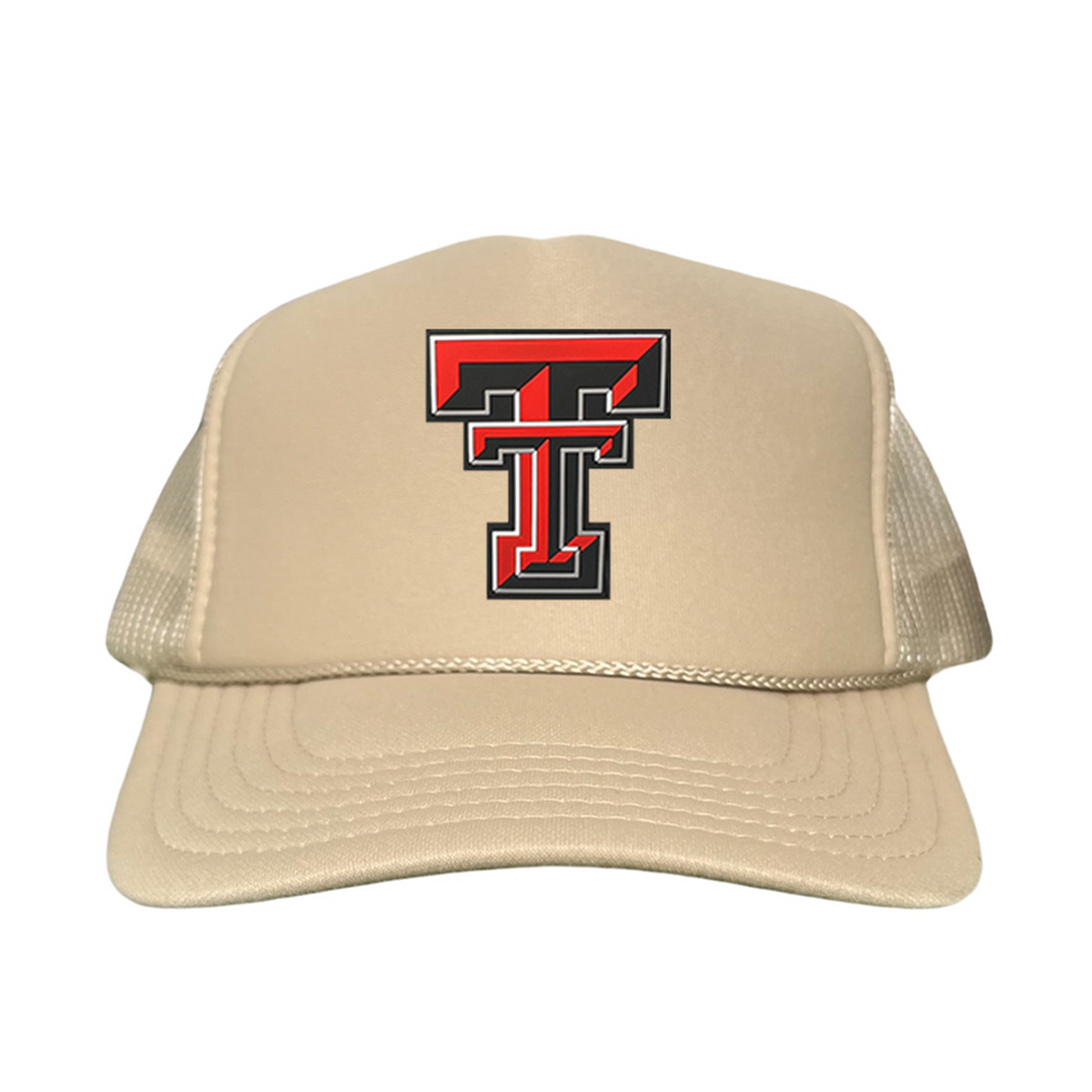 Texas Tech Logo Ruber Patch / Hats /  262 / TXTECH087 / MM