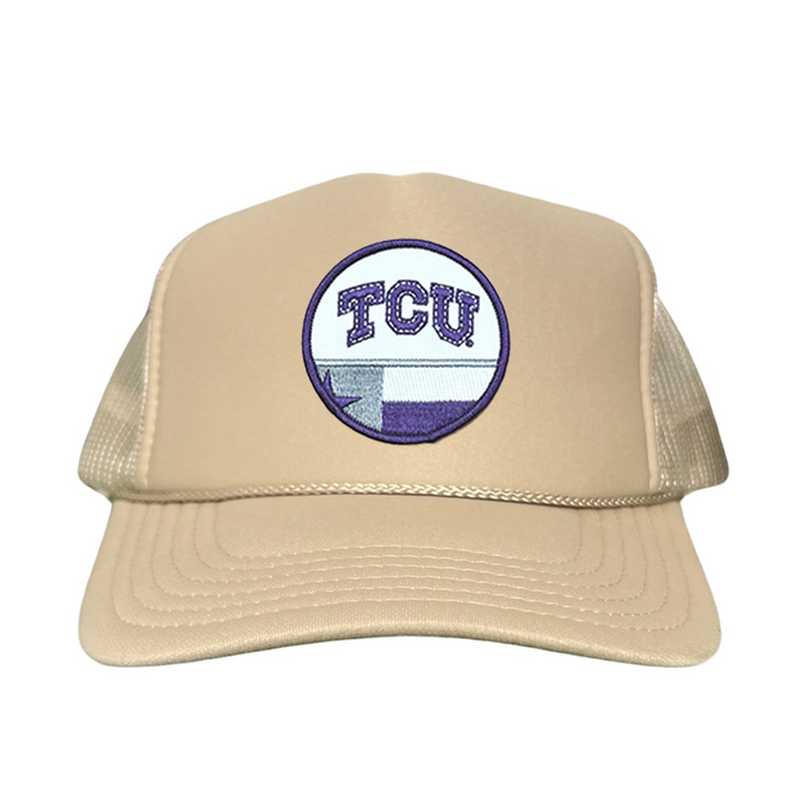 TCU Logo w/h State Flag / Hats / TCU034 /  247 / MM