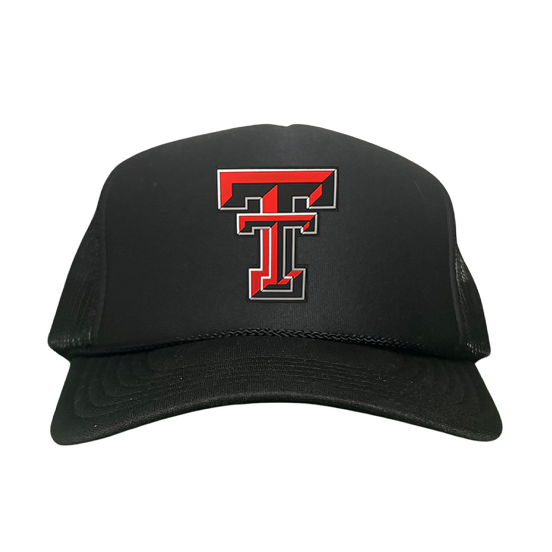 Texas Tech Logo Ruber Patch / Hats /  262 / TXTECH087 / MM