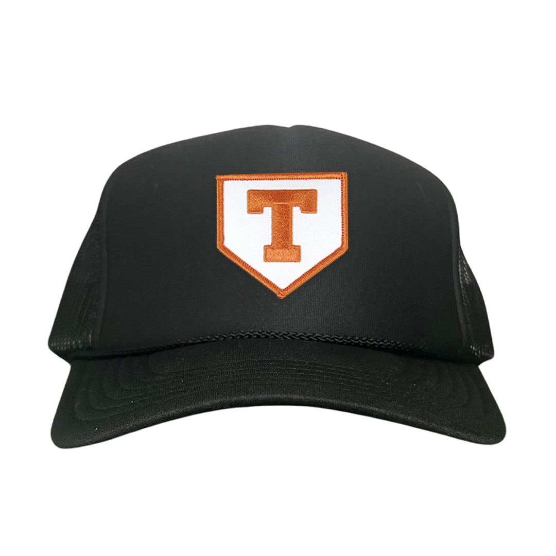 Texas Baseball Block T Home Plate / Hats / 011 / CT