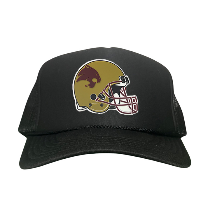 Texas State Bobcats Helmet Rubber Patch / Hats / 267 / TXST267 / MM