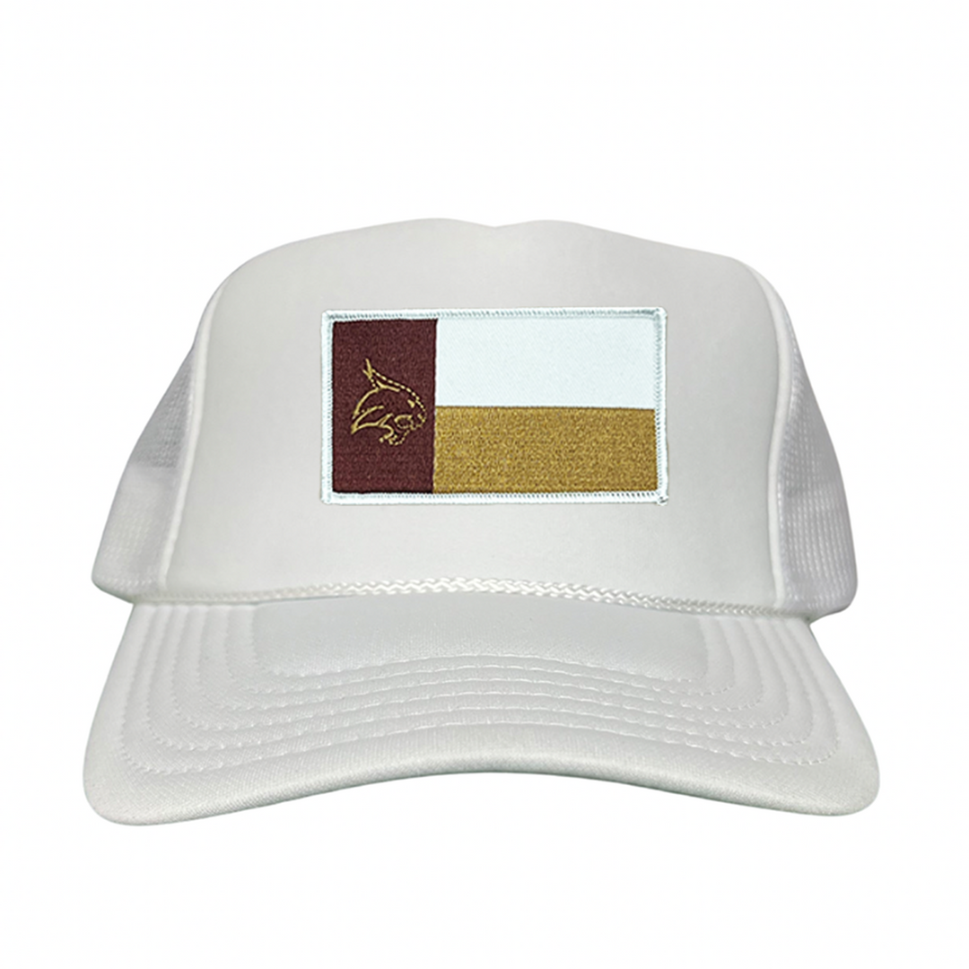 Texas State Bobcats State Flag / Hats / 259 / TXST076 / MM