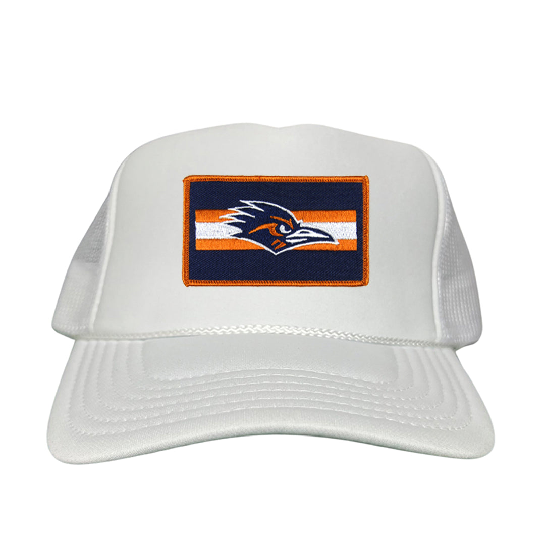 UTSA Rectangle Stripe Roadrunner / Hats / 153 / UTSA007