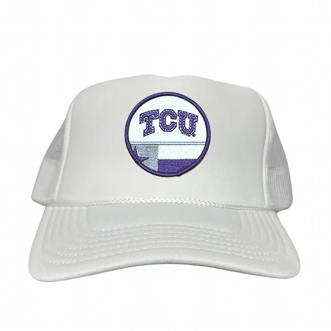 TCU Logo w/h State Flag / Hats / TCU034 /  247 / MM