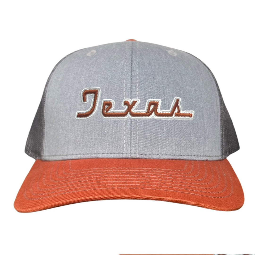 Texas Longhorns LS Texas Script Embroidered