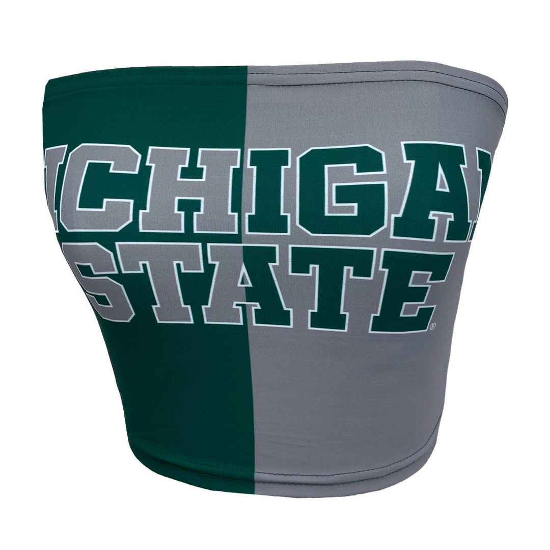 Michigan State Two Tone Tube Top