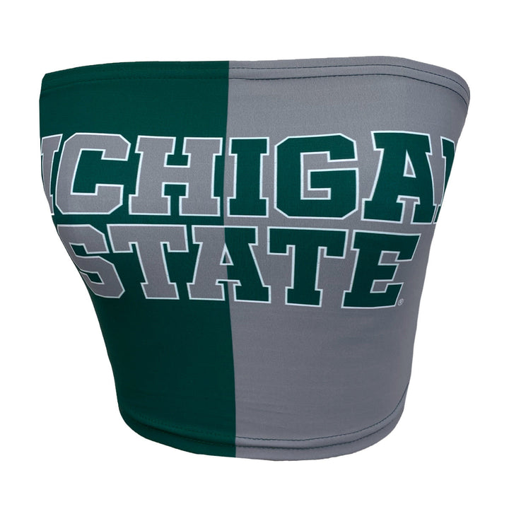 Michigan State Two Tone Tube Top