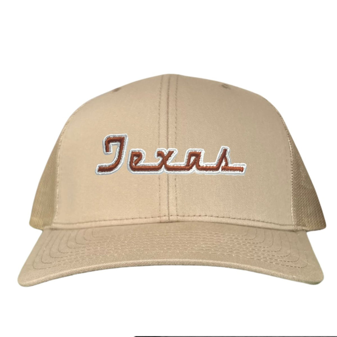 Texas Longhorns LS Texas Script Embroidered