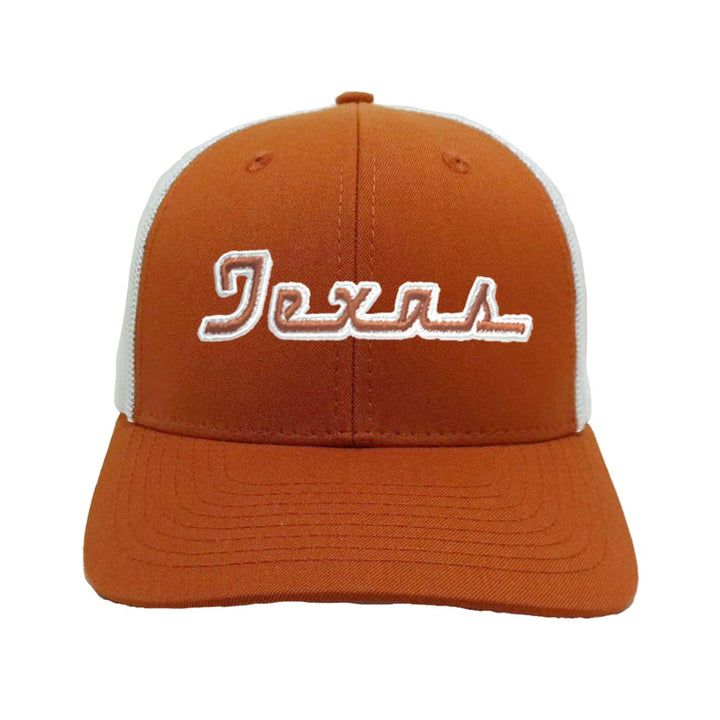 Texas Longhorns LS Texas Script Embroidered