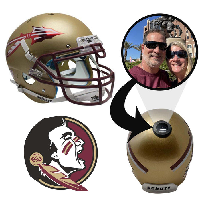 Florida State Seminoles College Football Collectible Mini Helmet - Picture Inside - FANZ Collectibles