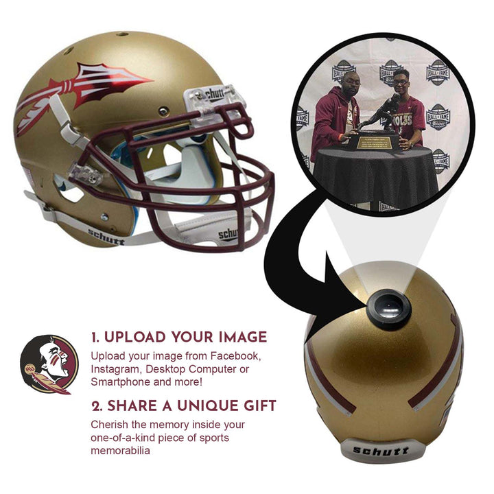 Florida State Seminoles College Football Collectible Mini Helmet - Picture Inside - FANZ Collectibles