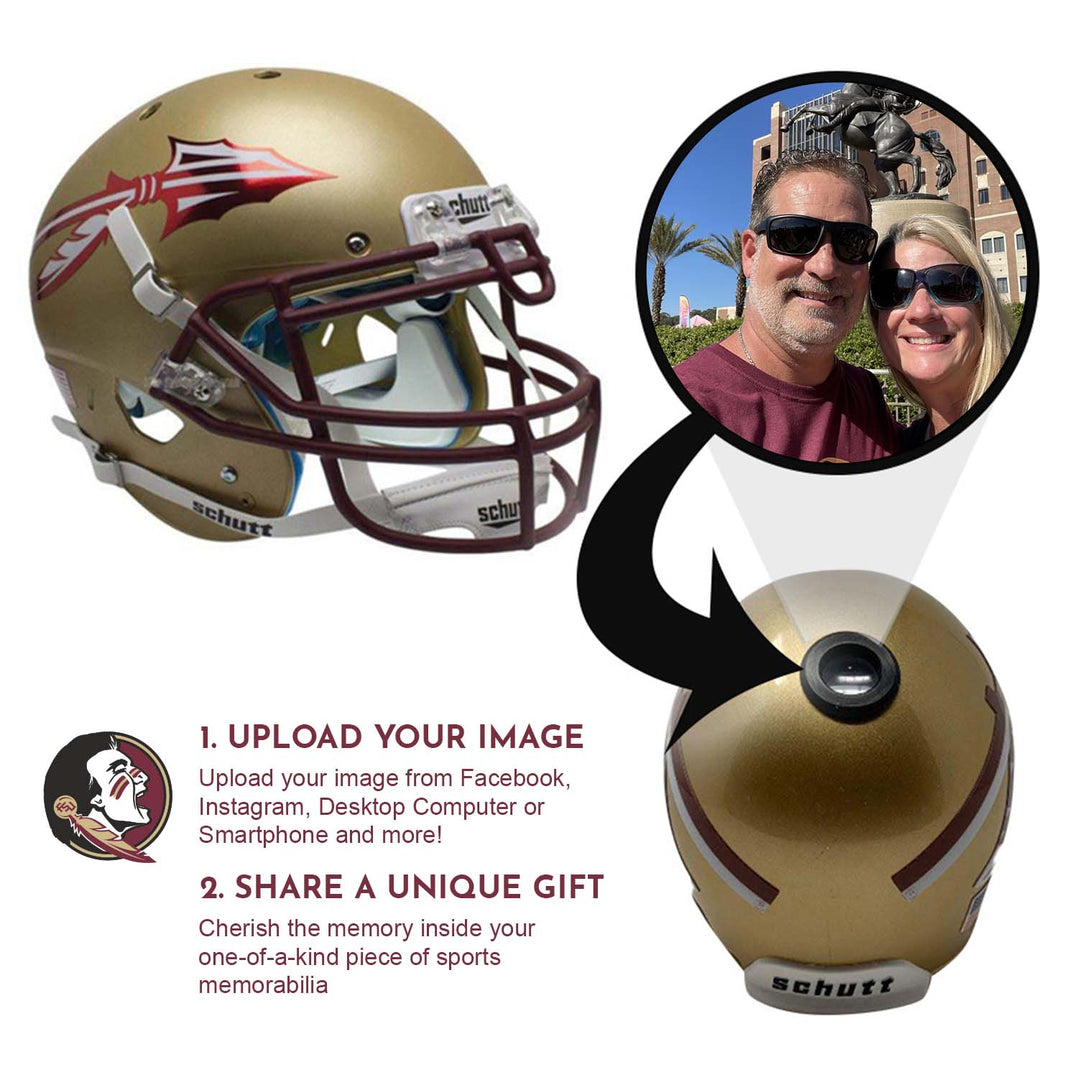 Florida State Seminoles College Football Collectible Mini Helmet - Picture Inside - FANZ Collectibles