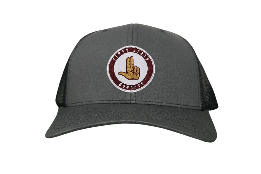 Texas State Circle Hand / Hats / 091 / TXST019 / KC