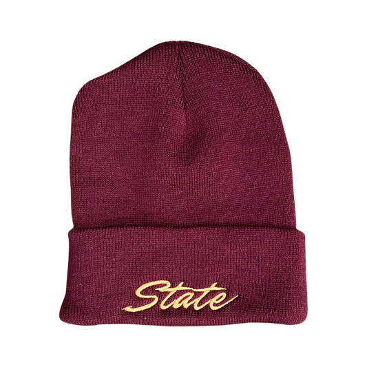 Texas State State Embroidered Beanie