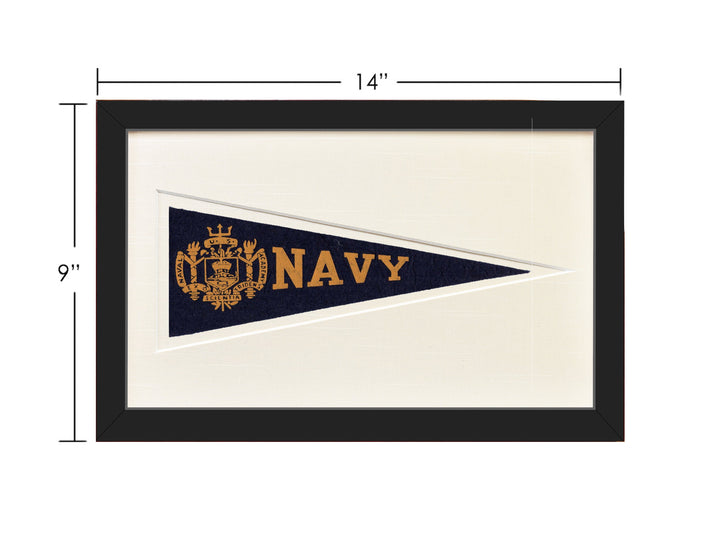 Vintage Navy Hormel Pennant