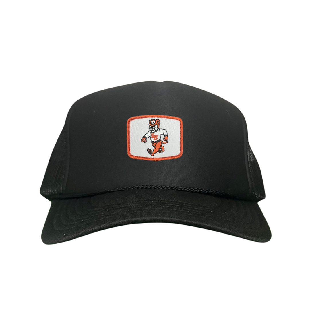 Sam Houston  Walking Sammy Bearkat / Limited Edition Silver Hat / 162 / Mesh Snap Back / SHSU010