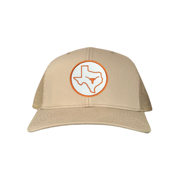 Texas Longhorns Circle State with Steer Head / Hats / 044 / UT9038 / KC