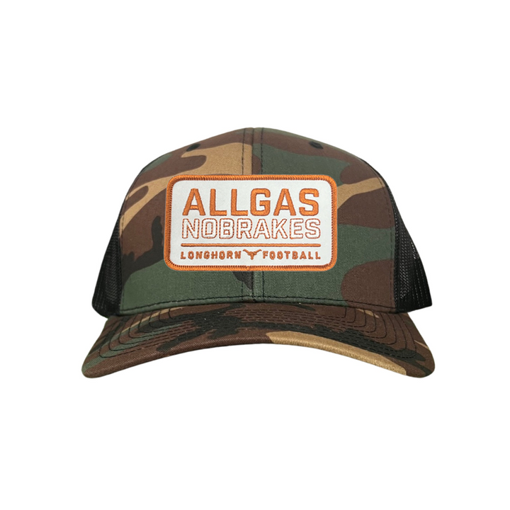 Texas Longhorns  All Gas No Brakes Longhorn Football / Hats / 031 / UT90454 / CT