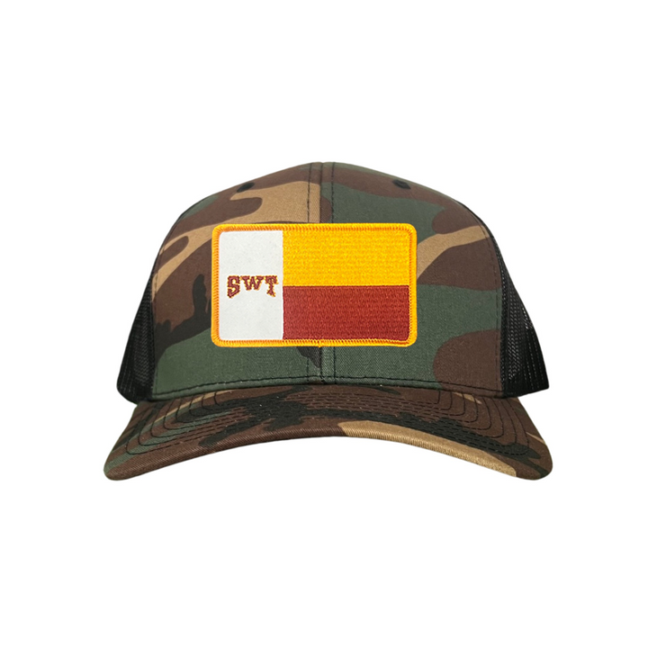 Texas State / SWT Flag Patch / 208 / Hats / TXST047 / MM