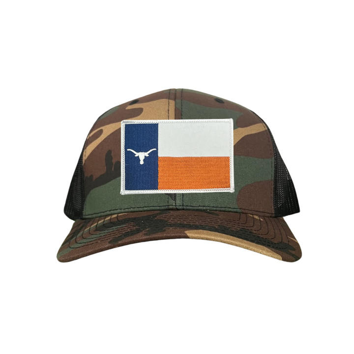 Texas Longhorns Longhorn State Flag / Hats / 034