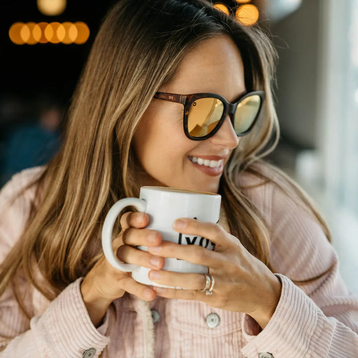 Matte Tortoise Shell / Rose Gold Deja Views