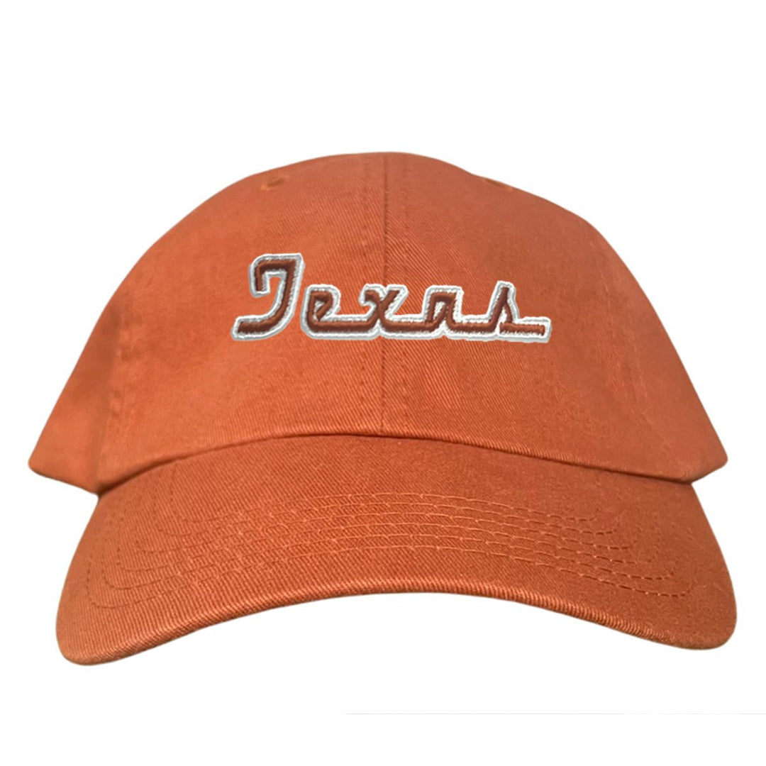 Texas Longhorns LS Texas Script Embroidered