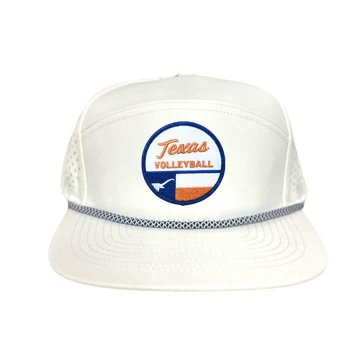 Texas Longhorns Texas Volleyball Flag Circle Patch / Hats / 031 / UT9199 / MM