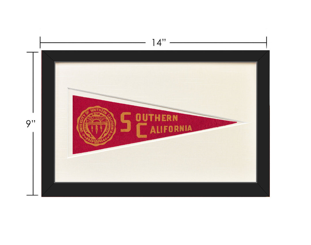 Vintage University of Southern California Hormel Pennant