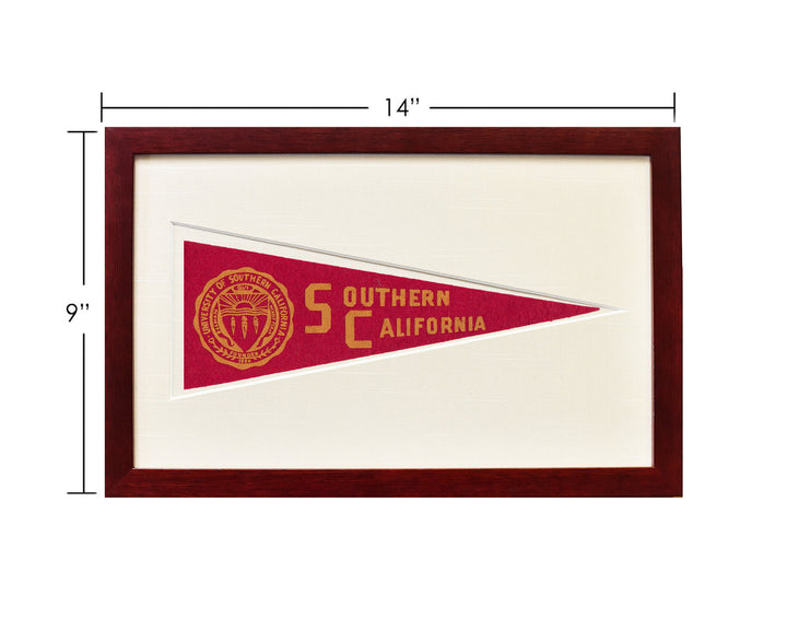 Vintage University of Southern California Hormel Pennant