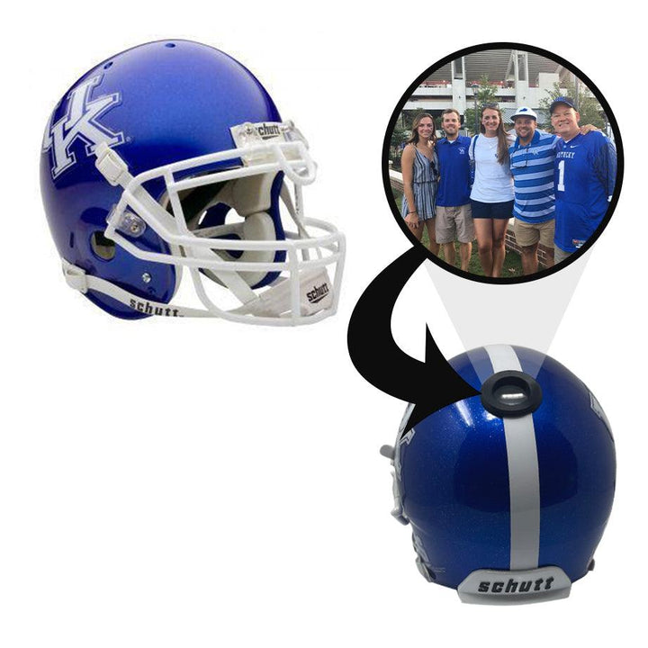 Kentucky Wildcats College Football Collectible Mini Helmet - Picture Inside