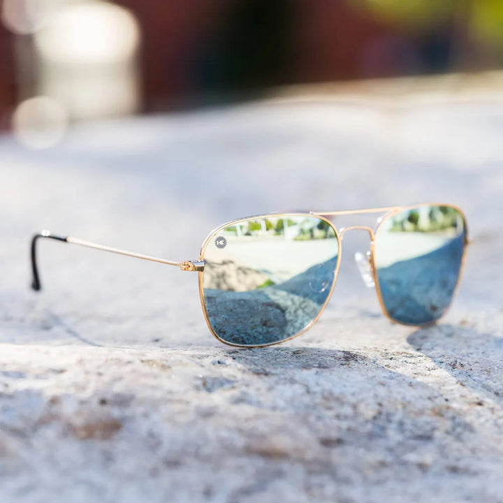 Gold / Sky Blue Mount Evans