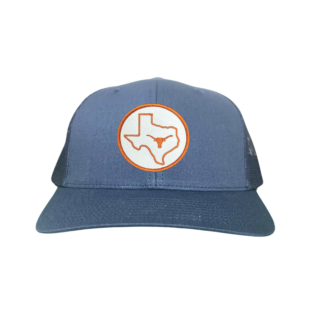 Texas Longhorns Circle State with Steer Head / Hats / 044 / UT9038 / KC