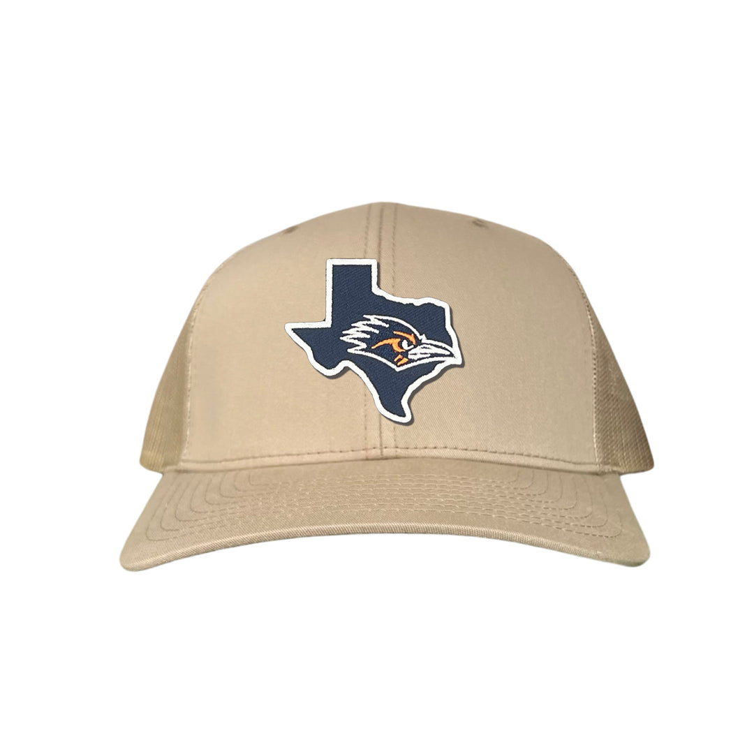 UTSA State of Texas with Roadrunner / Curved Bill Mesh Snapback / 152 / UTSA006 / MM