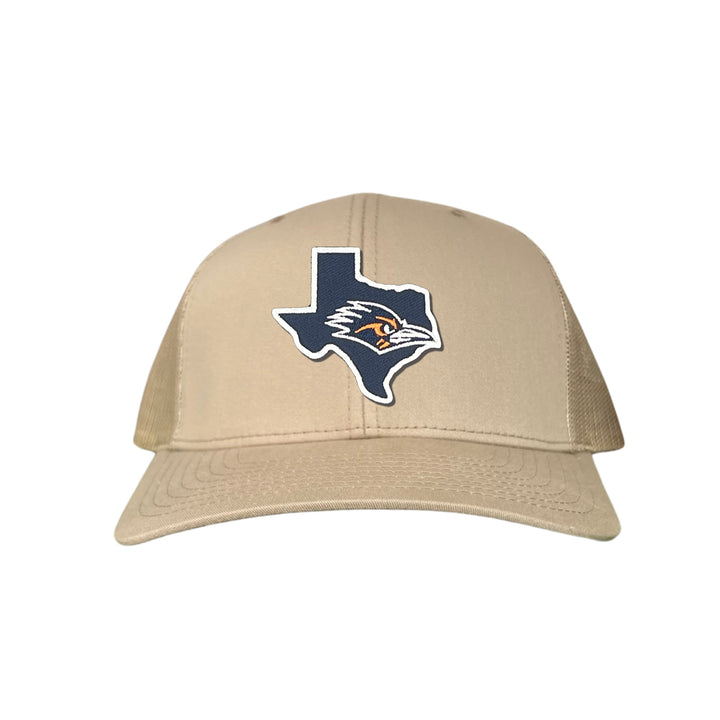 UTSA State of Texas with Roadrunner / Curved Bill Mesh Snapback / 152 / UTSA006 / MM