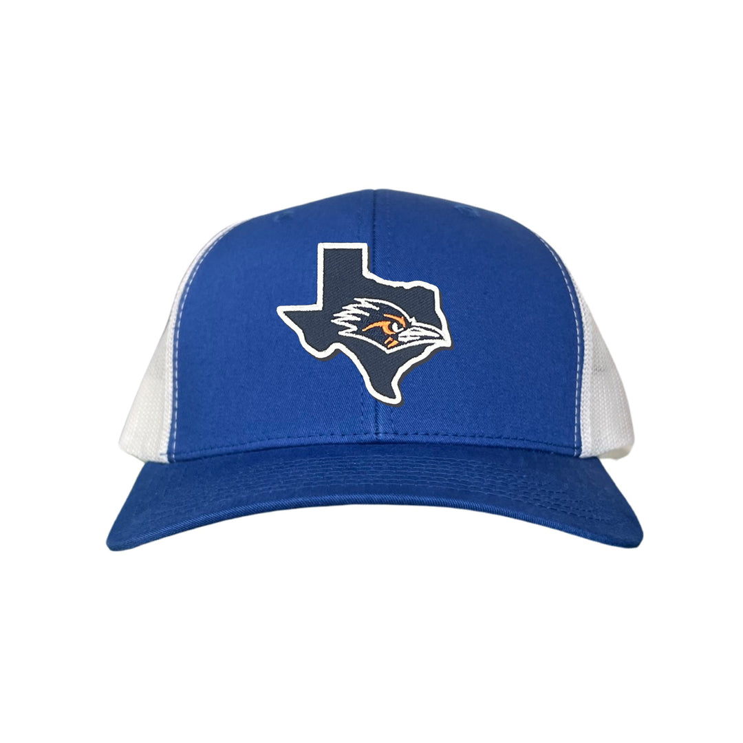 UTSA State of Texas with Roadrunner / Curved Bill Mesh Snapback / 152 / UTSA006 / MM