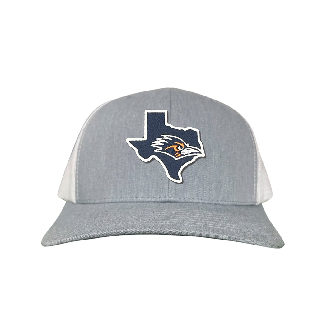 UTSA State of Texas with Roadrunner / Curved Bill Mesh Snapback / 152 / UTSA006 / MM