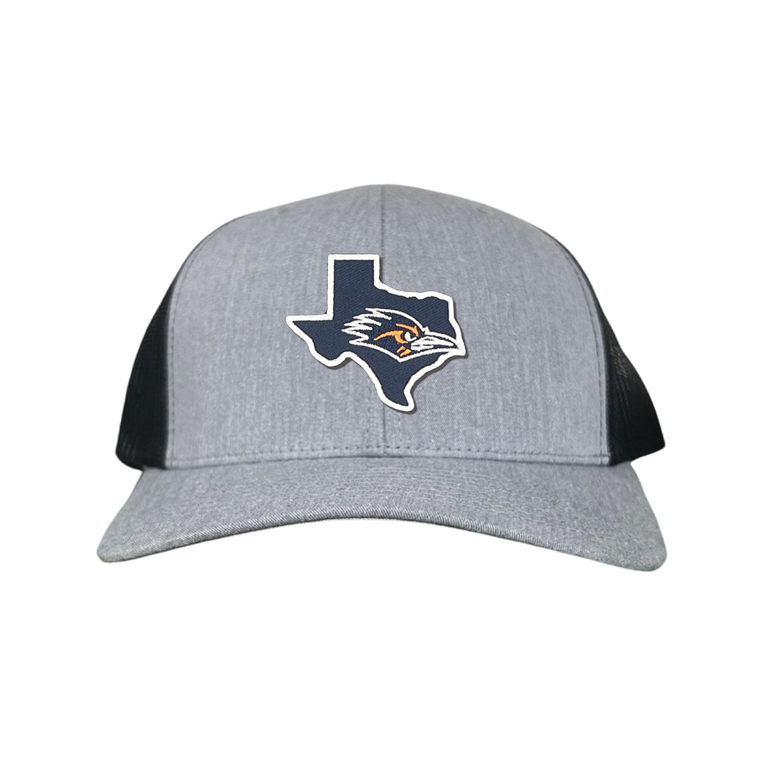 UTSA State of Texas with Roadrunner / Curved Bill Mesh Snapback / 152 / UTSA006 / MM