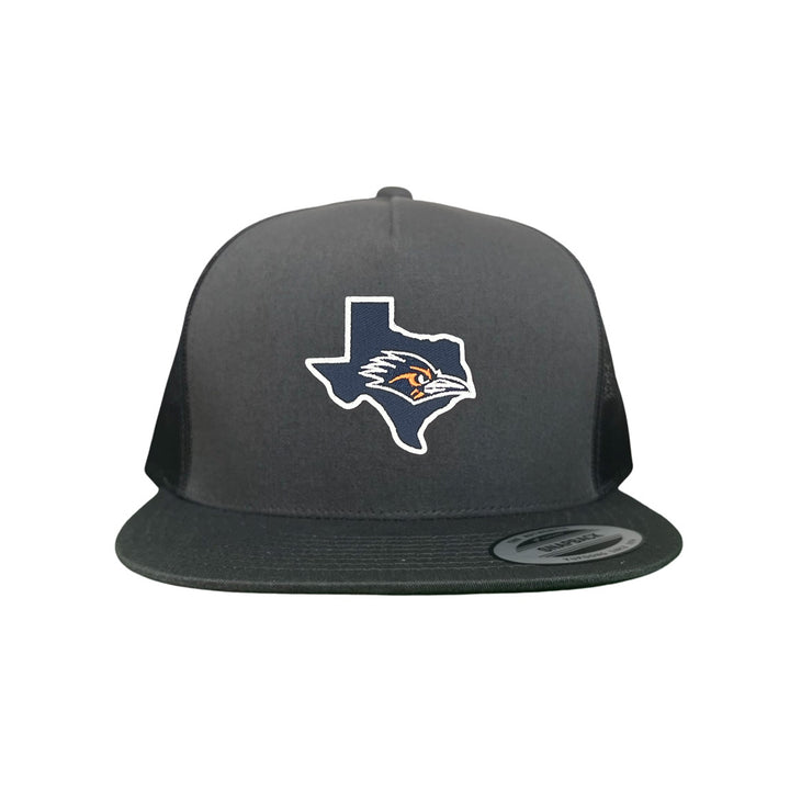 UTSA State of Texas with Roadrunner / Curved Bill Mesh Snapback / 152 / UTSA006 / MM