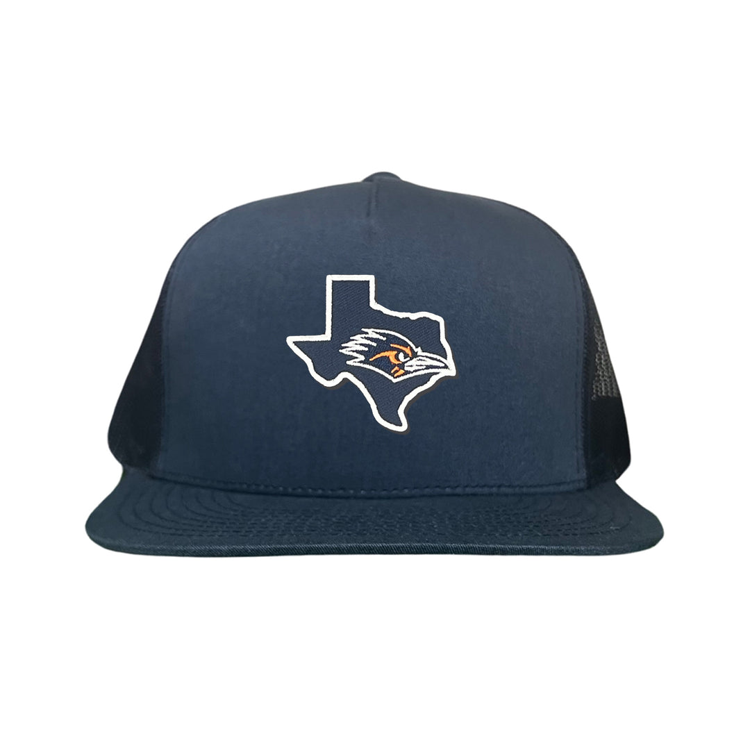 UTSA State of Texas with Roadrunner / Curved Bill Mesh Snapback / 152 / UTSA006 / MM