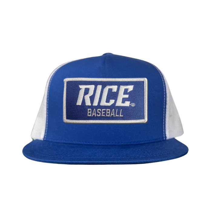 Rice Owls / Rice Baseball Rectangle Patch / Curved Bill Mesh Snapback / 166 / Rice003 / MM