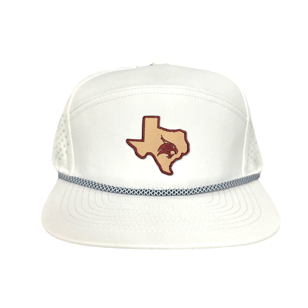 Texas State / State of Texas Supercat / Curved Bill Mesh Snapback / TXST004 / 095