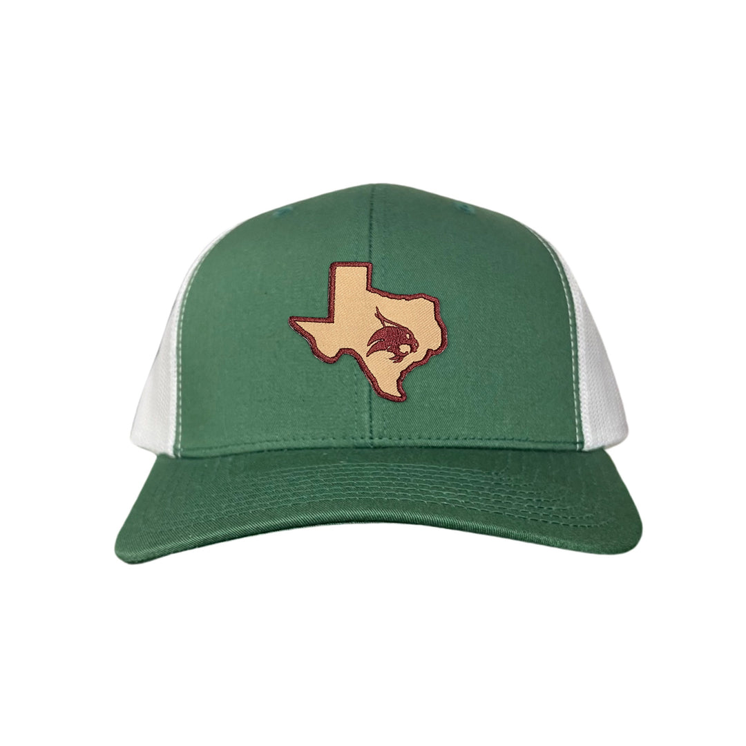 Texas State / State of Texas Supercat / Curved Bill Mesh Snapback / TXST004 / 095