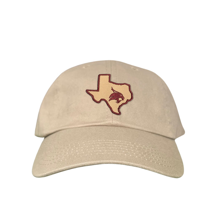 Texas State / State of Texas Supercat / Curved Bill Mesh Snapback / TXST004 / 095