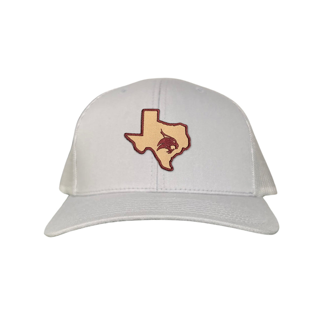 Texas State / State of Texas Supercat / Curved Bill Mesh Snapback / TXST004 / 095