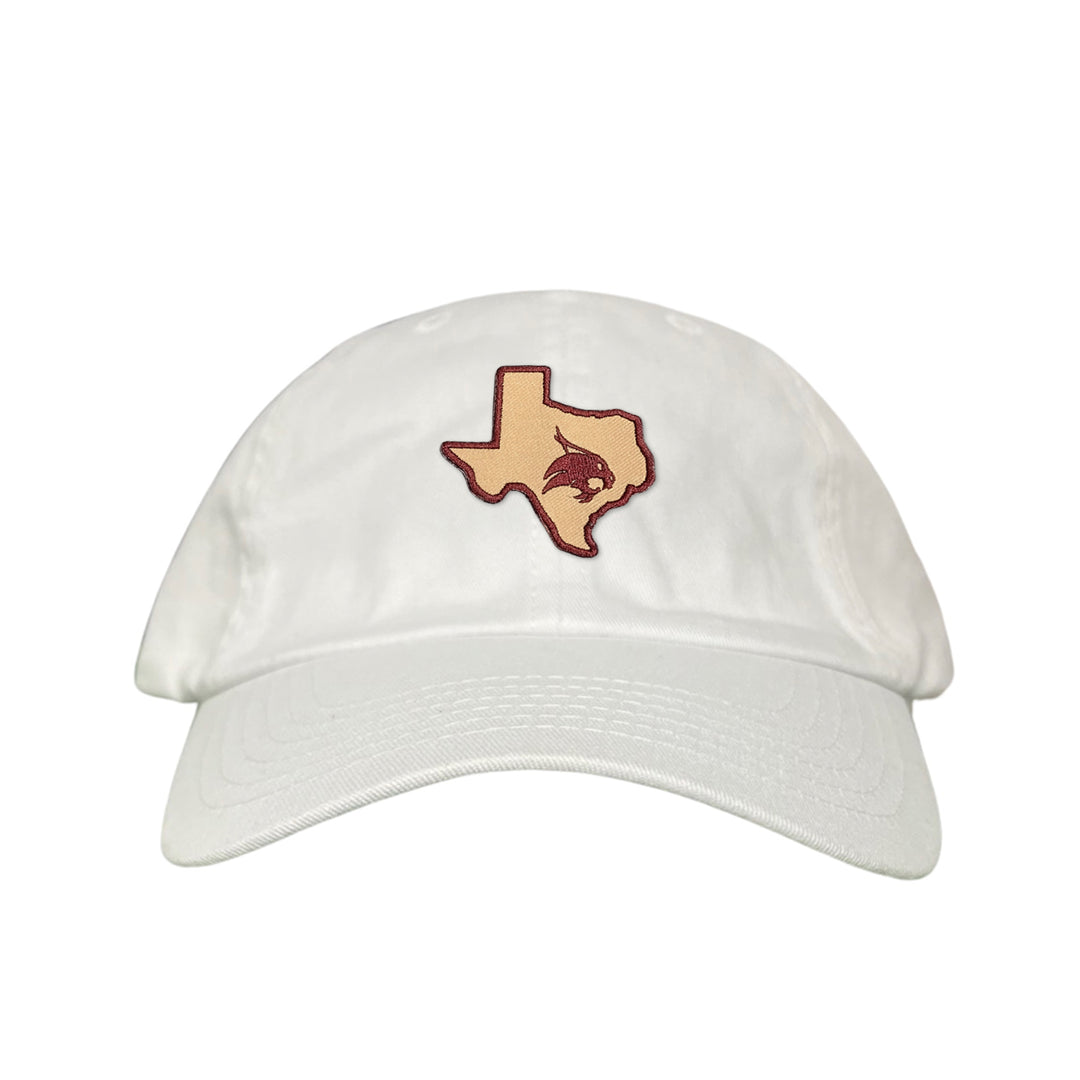 Texas State / State of Texas Supercat / Curved Bill Mesh Snapback / TXST004 / 095