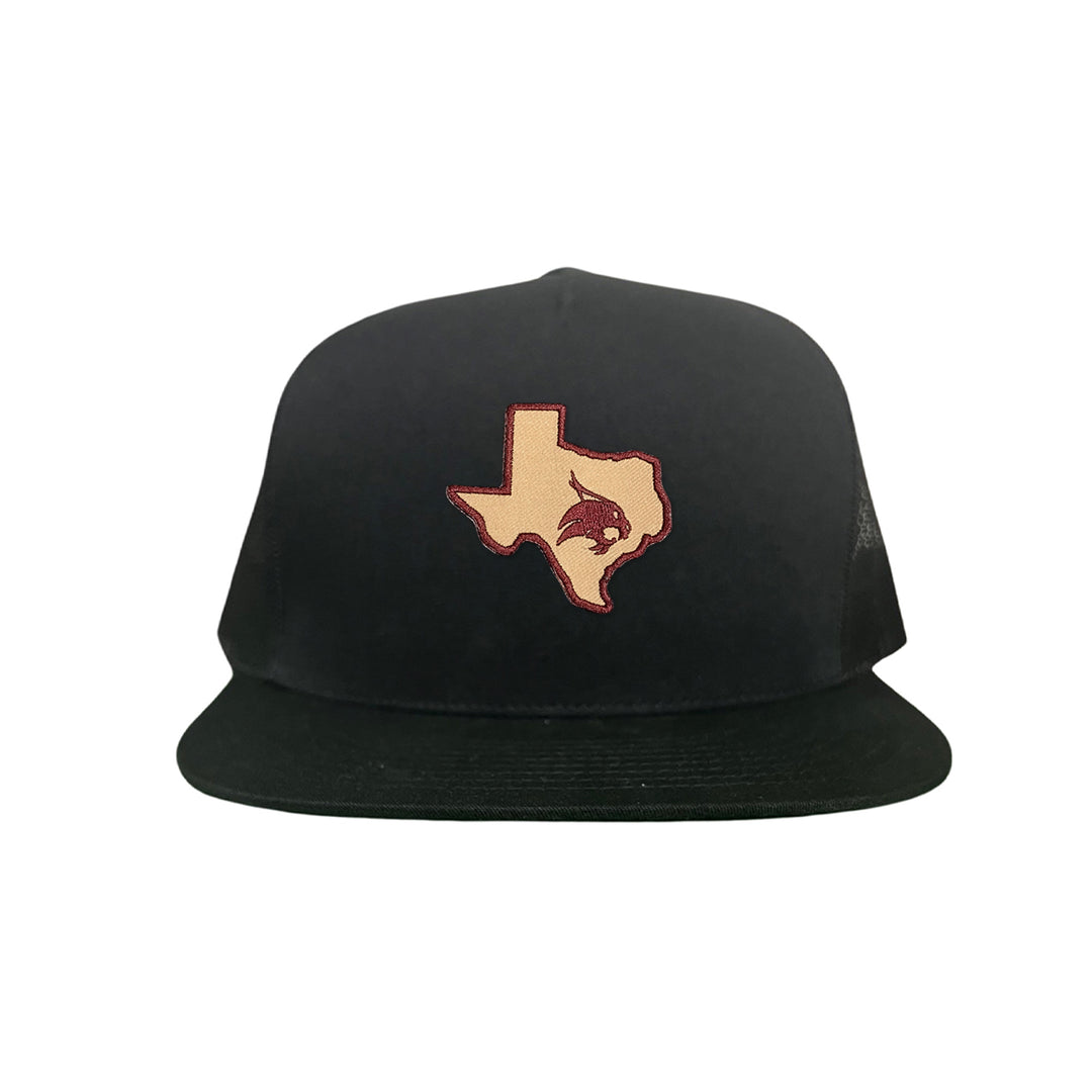 Texas State / State of Texas Supercat / Curved Bill Mesh Snapback / TXST004 / 095