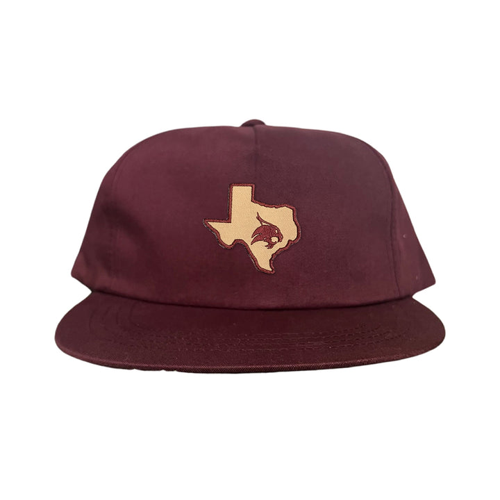 Texas State / State of Texas Supercat / Curved Bill Mesh Snapback / TXST004 / 095